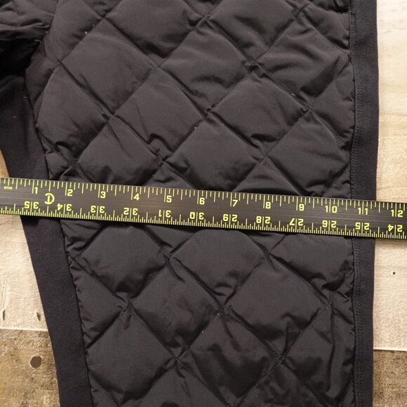 Athleta Après Ski Down Jogger Pants - Black - Women's Size 10 quilted down - Picture 7 of 13